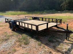 2023 TRIPLE CROWN TRAILERS, INC ATV7X14SA UTILITY TRAILER 7'X14' VIN: 1XNBE1417P2026538