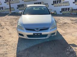 2006 HONDA ACCORD VIN: 1HGCM55386A172380