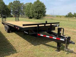 2023 TRIPLE CROWN TRAILERS, INC E8X2416K EQUIPMENT TRAILER 8'X24' VIN: 1XNBE2427P2030443