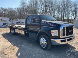 2019 FORD F-750 SINGLE AXLE ROLLBACK TRUCK VIN: 1FDWXDC7KDF12364