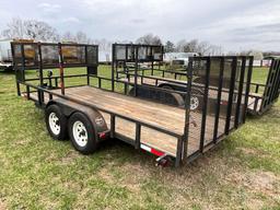 HENDERSON LANDSCAPE TRAILER 7'X16'