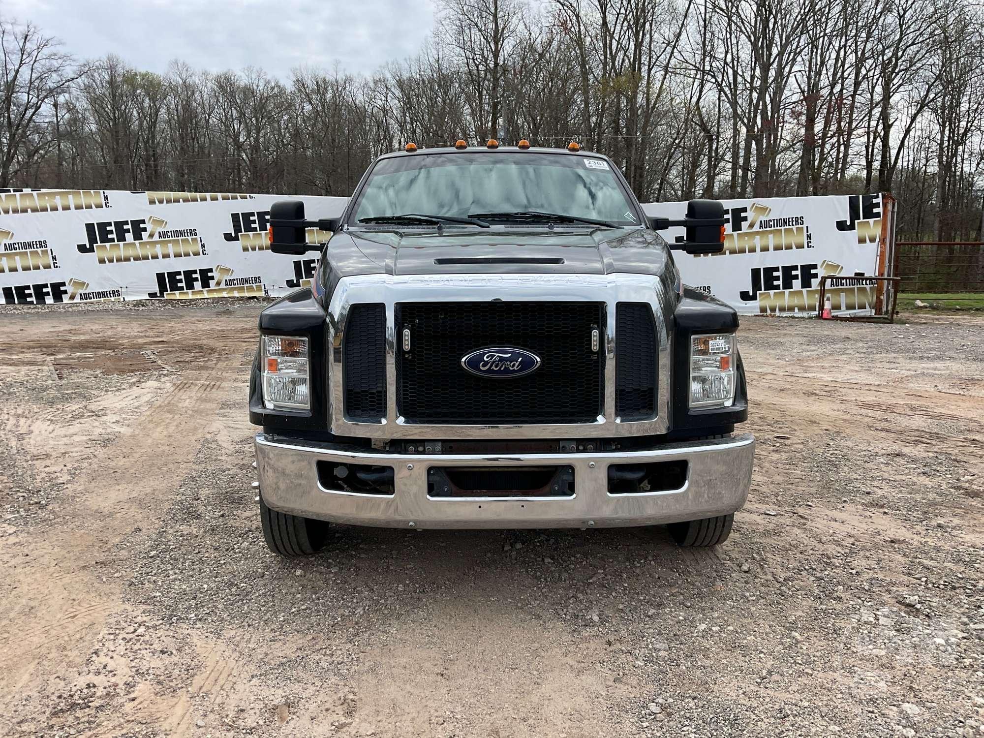 2017 FORD F-650 SINGLE AXLE ROLLBACK TRUCK VIN: 1FDNX6DC4HDB02944