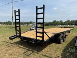 2023 TRIPLE CROWN TRAILERS, INC E8X2416K EQUIPMENT TRAILER 8'X24' VIN: 1XNBE2427P2030443