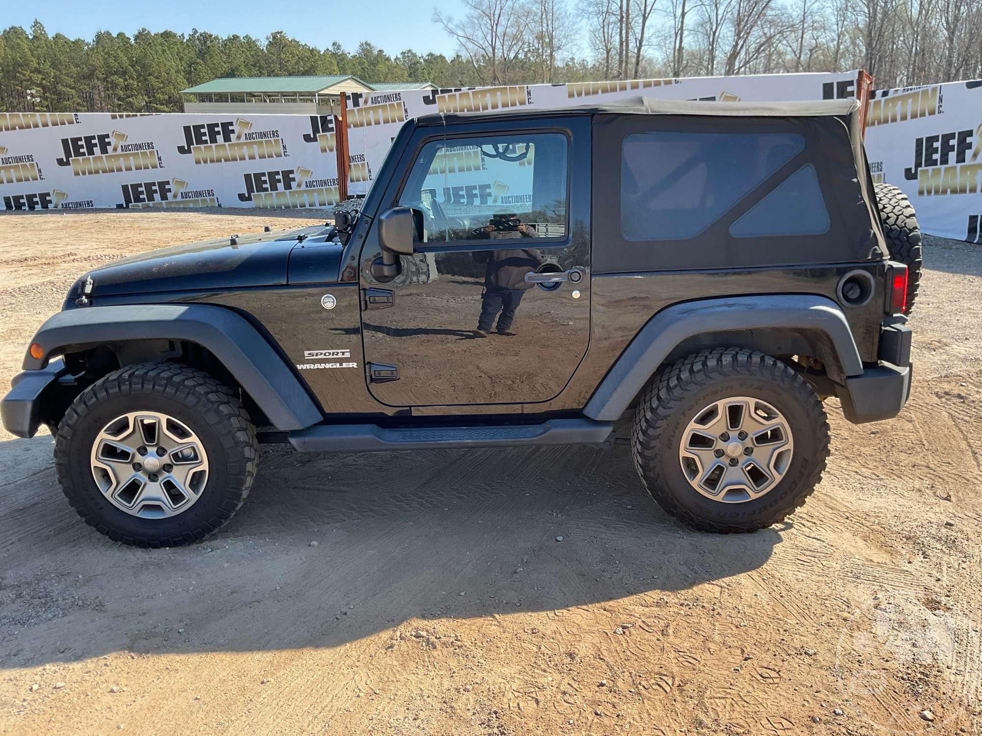 2011 JEEP WRANGLER VIN: 1J4AA2D16BL503365