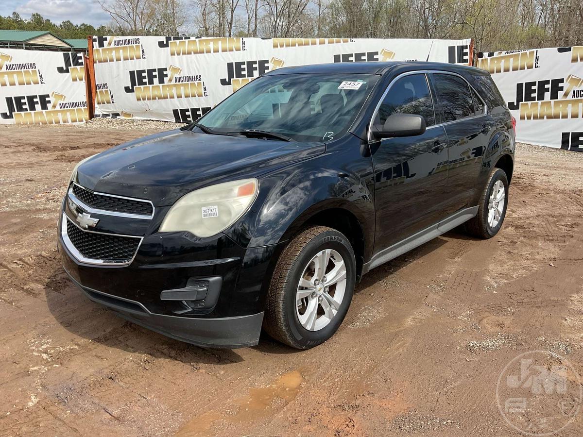 2012 CHEVROLET EQUINOX VIN: 2GNALBEKXC6340566