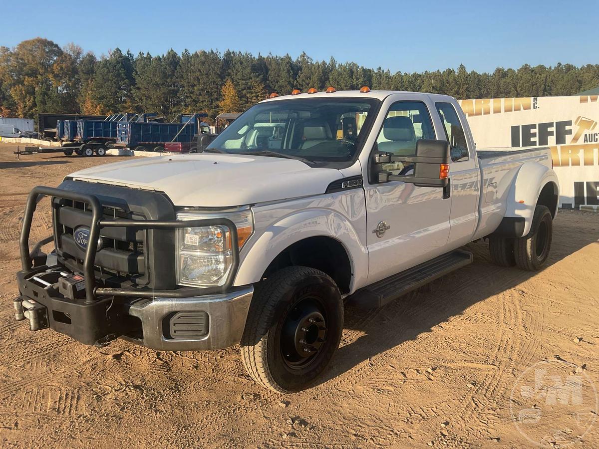 2016 FORD F-350 SUPER DUTY EXTENDED CAB 4X4 PICKUP VIN: 1FT8X3DT9GEC40276