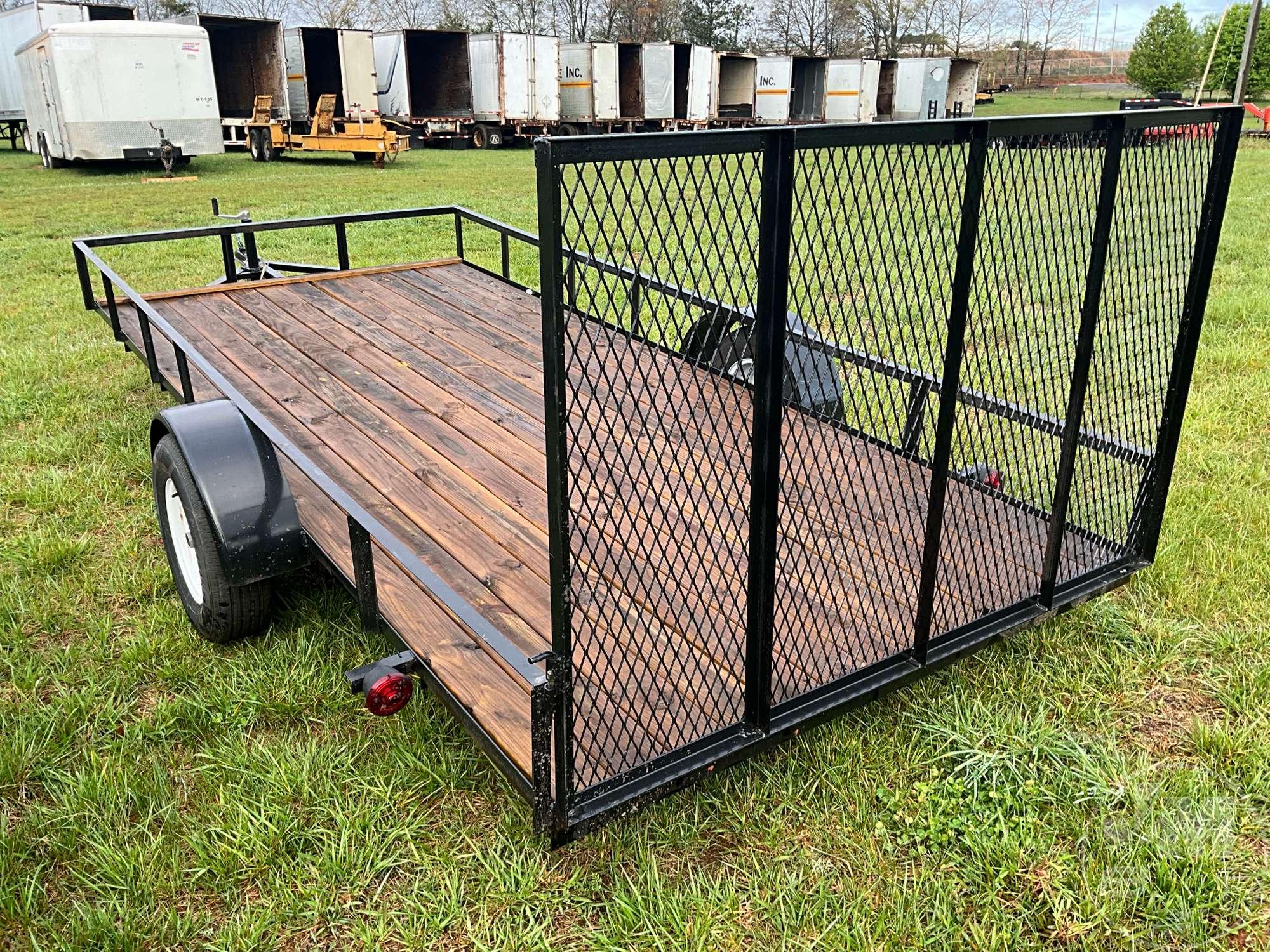 UTILITY TRAILER 6'X14'