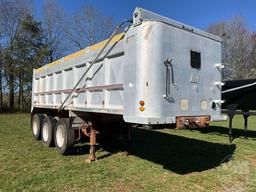 1997 EAST MANUFACTURING CORP. EAST MANUFACTURING CORP 24' ALUMINUM  DUMP TRAILER VIN: 1E1D1K385VRK22