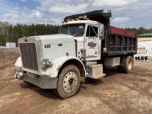 1981 PETERBILT 389 SINGLE AXLE DUMP TRUCK VIN: 1XP9D29X2BN140126