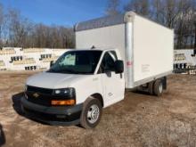 2019 CHEVROLET EXPRESS 4500 SINGLE AXLE VAN TRUCK VIN: 1HA6GVCG9KN011298