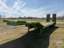 1978 FIXED NECK LOWBOY TRAILER VIN: 783236LBT25SPS