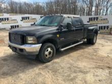 2004 FORD F-350 CREW CAB 4X4 PICKUP VIN: 1FTWW33P34EB16627