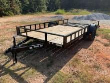 2023 TRIPLE CROWN TRAILERS, INC ATV7X14SA UTILITY TRAILER 7'X14' VIN: 1XNBE1417P2026538