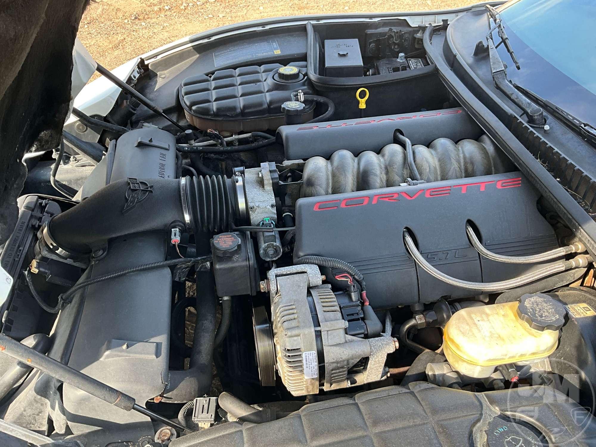 1997 CHEVROLET CORVETTE VIN: 1G1YY22GXV5100692