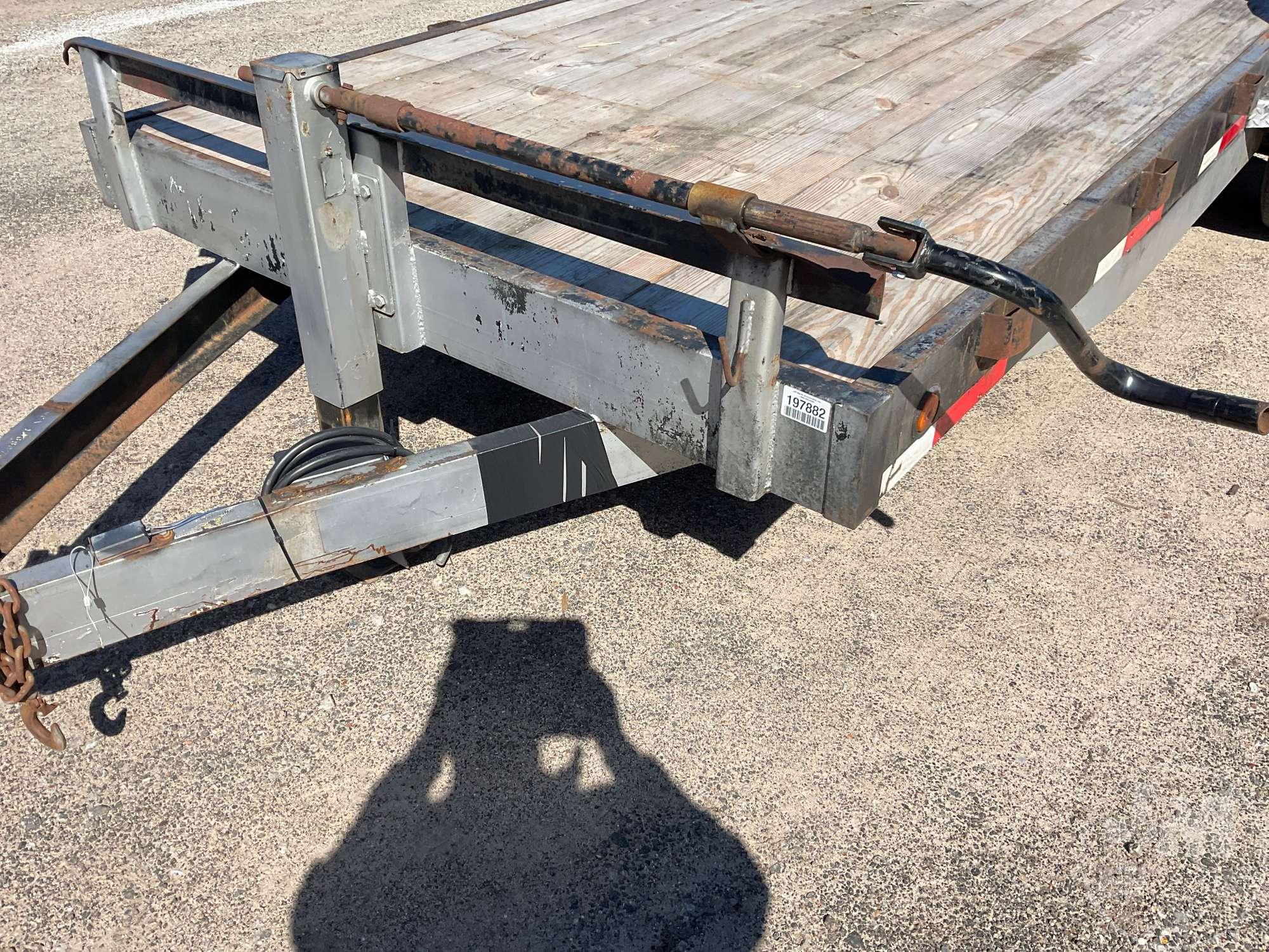 2001 HOMEMADE UTILITY TRAILER 7'X20' VIN: NCX1068676