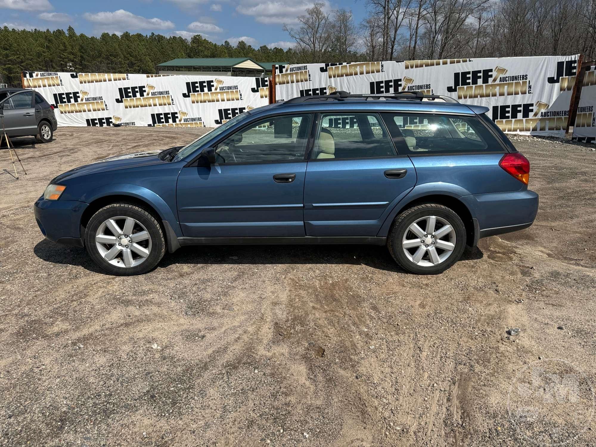 2007 SUBARU OUTBACK VIN: 4S4BP61CX77310279 AWD