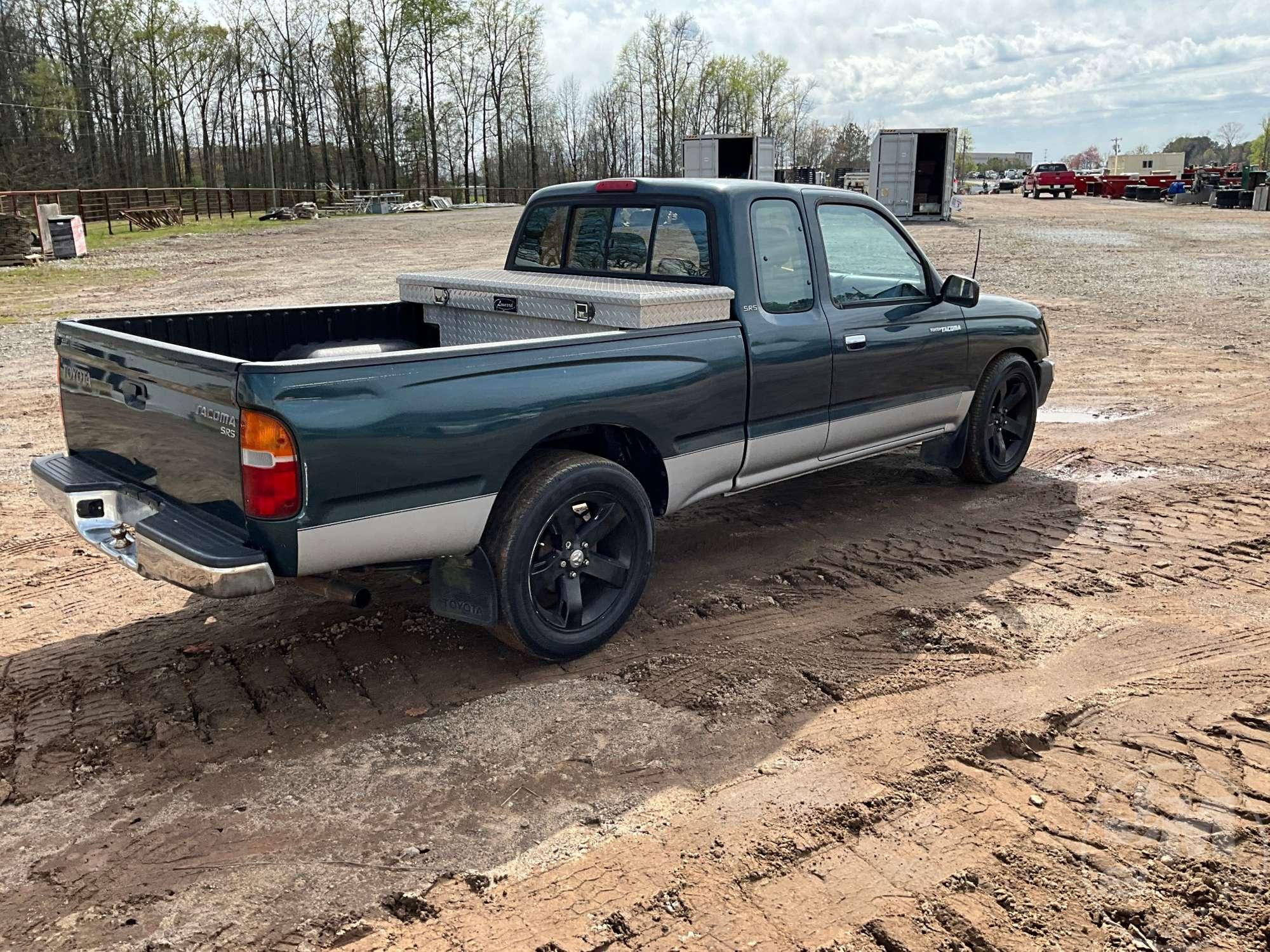 1998 TOYOTA TACOMA REGULAR CAB PICKUP VIN: 4TAVL52N6WZ016934