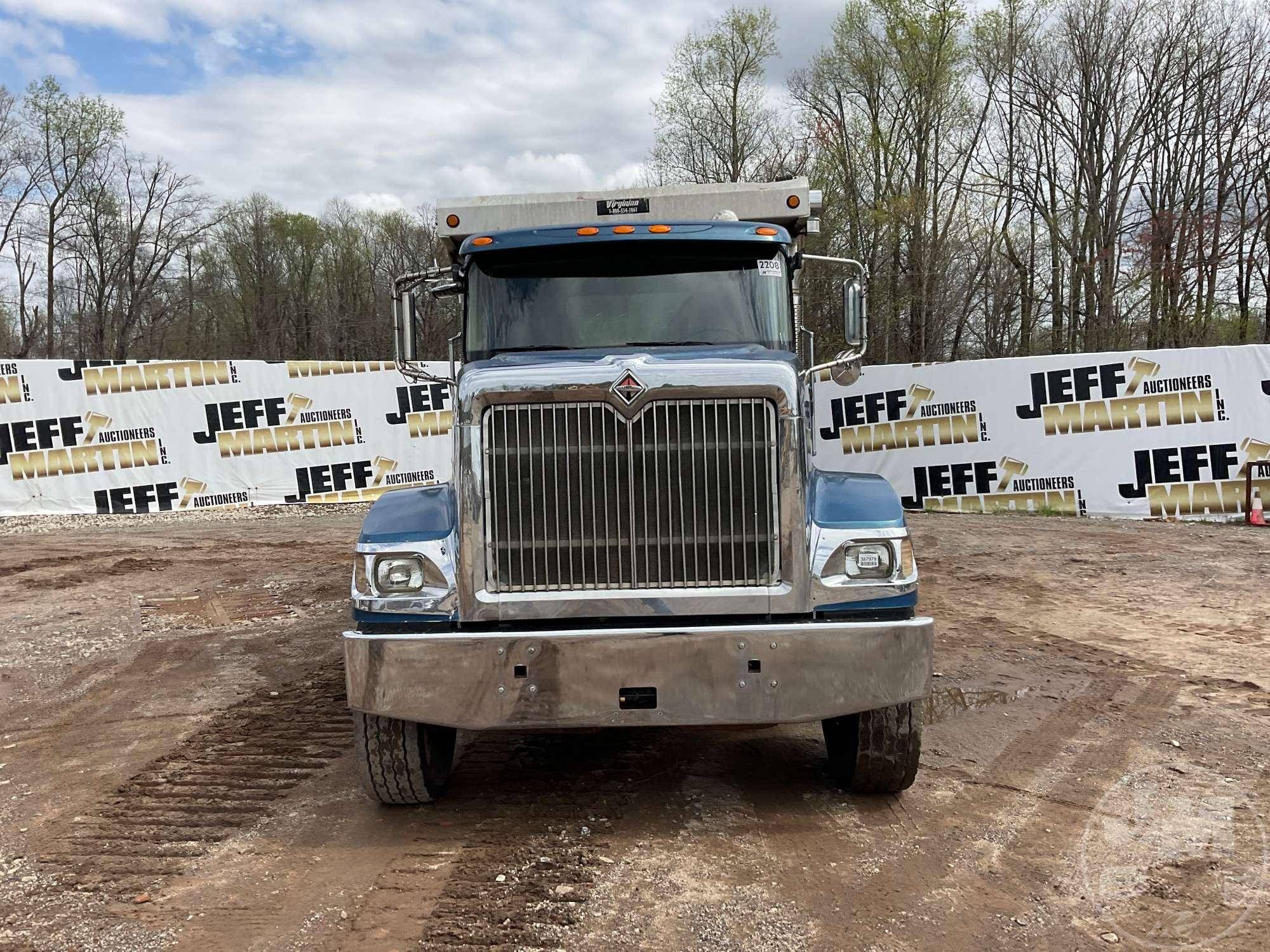 2011 INTERNATIONAL 9900I QUAD AXLE DUMP TRUCK VIN: RVA67080324201508