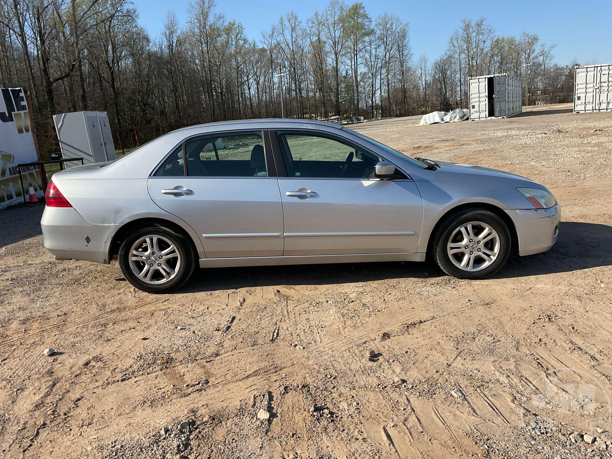 2006 HONDA ACCORD VIN: 1HGCM55386A172380