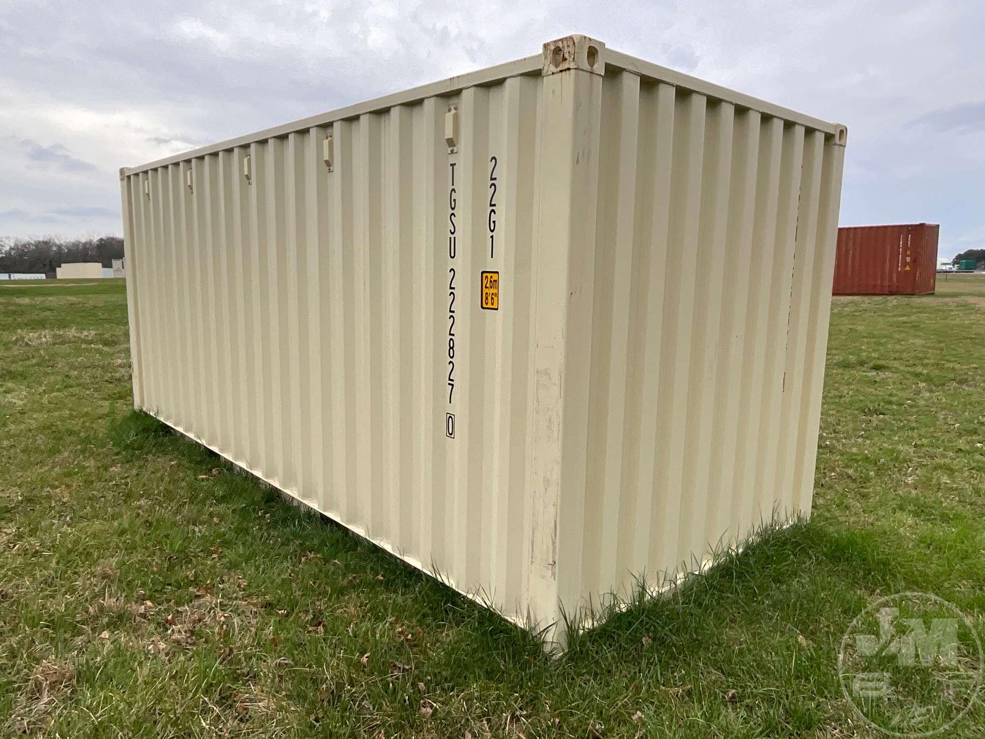 2022 TIMBER COMPONENT TREATMENT 20' CONTAINER SN: TGSU2228270