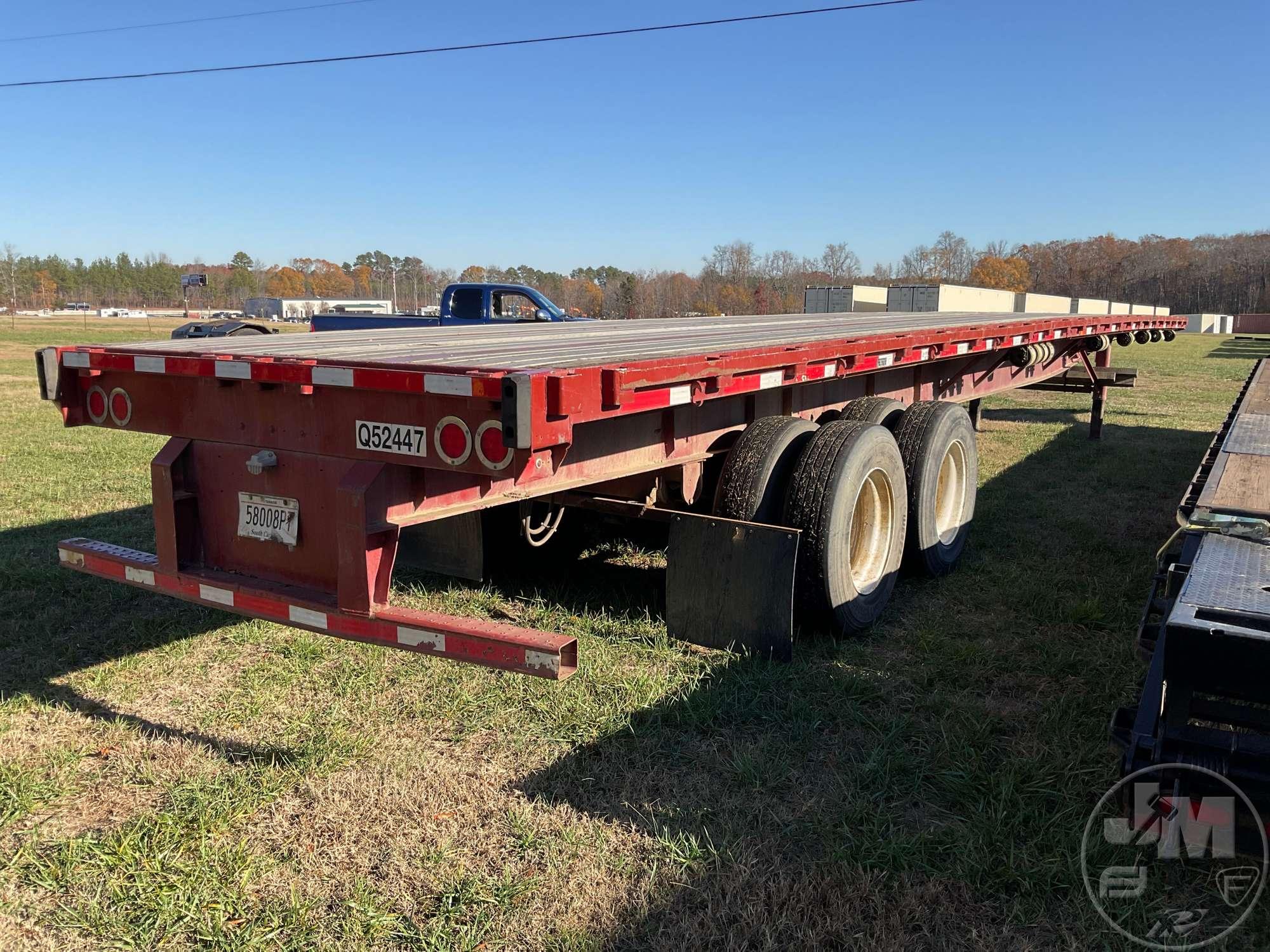 1999 GREAT DANE TRAILERS 48'X96" STEEL FLATBED VIN: 1GRDM9624XM052436