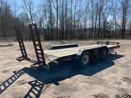 2001 HOMEMADE UTILITY TRAILER 7'X20' VIN: NCX1068676