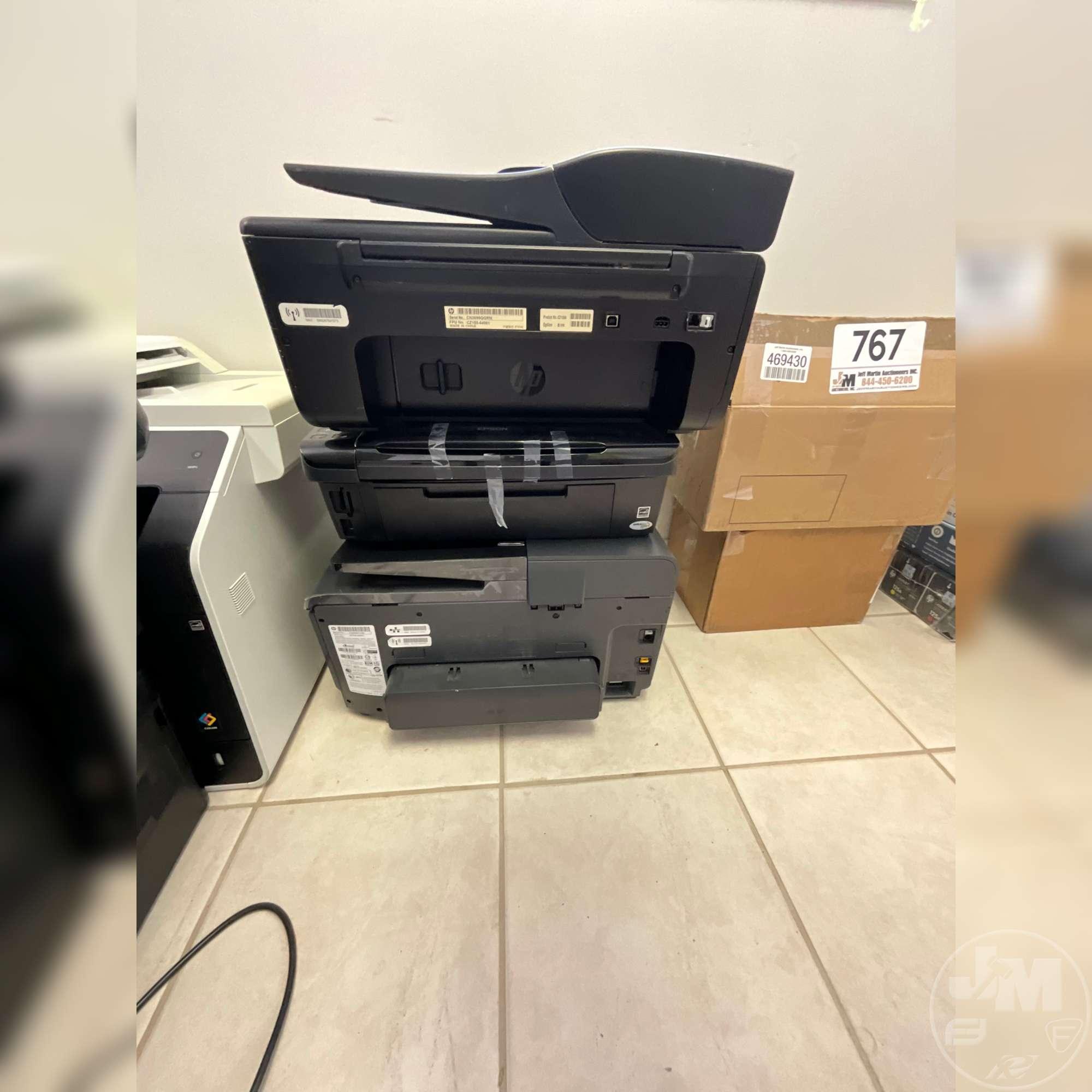 LOT OF COMPUTER PRINTERS TO INCLUDE BROTHER MFC-L8900CDW SN: U64646J0F568124,