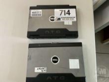 QTY (2) DELL LATITUDE ATG D620 LAPTOP SN: 729QC1/1G4P3H1