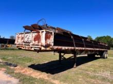 1988 UTILITY TRAILER MANUFACTURER UTILITY TRAILER MANUFACTURER 45'X96" STEEL FLATBED VIN: 1UYFS245XJ