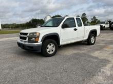 2006 CHEVROLET COLORADO EXTENDED CAB 4X4 PICKUP VIN: 1GCDT198X68224362