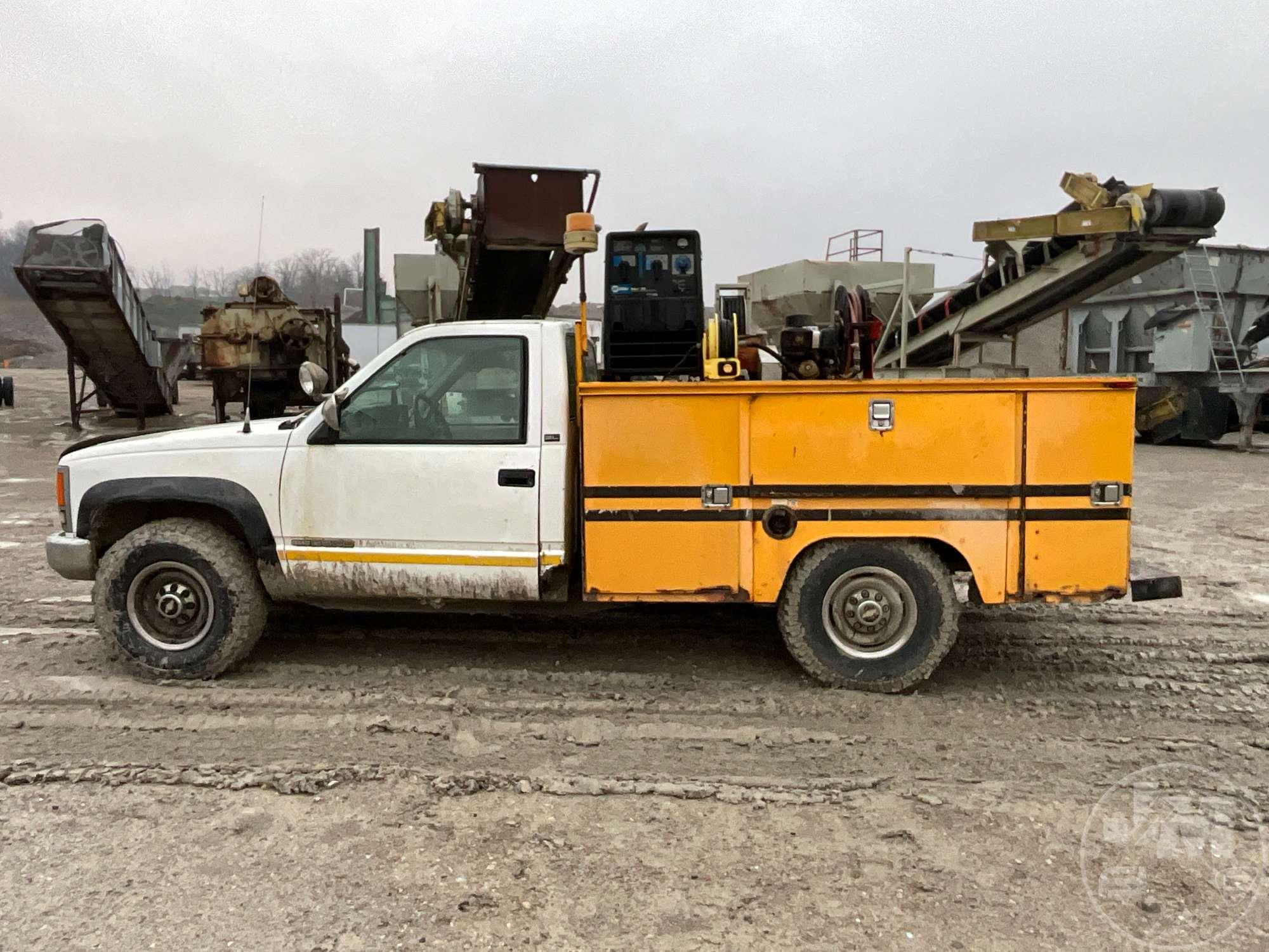 1993 GMC SIERRA 2500 S WELDER TRUCK VIN: 1GDGK24K2PE547702