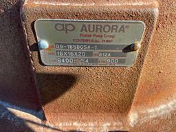 AP AURORA CENTRIFRUGAL PUMP STATIONARY PUMP SN: 09-1858054-1