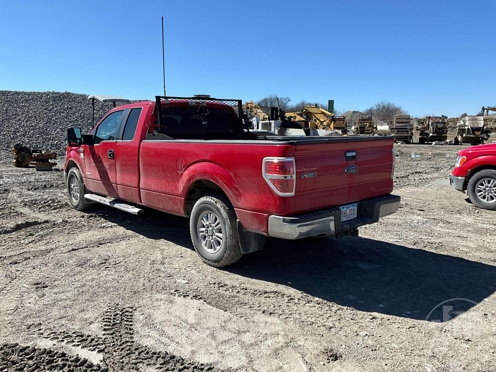 2014 FORD F-150 XLT EXTENDED CAB PICKUP VIN: 1FTVX1CT5EKD69039