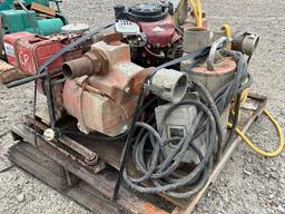 PALLET OF - (2) TRASH PUMPS WITH BRIGGS & STRATTON