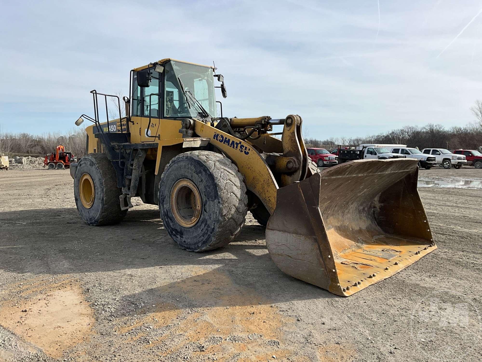 2007 KOMATSU WA450 WHEEL LOADER SN: A44090