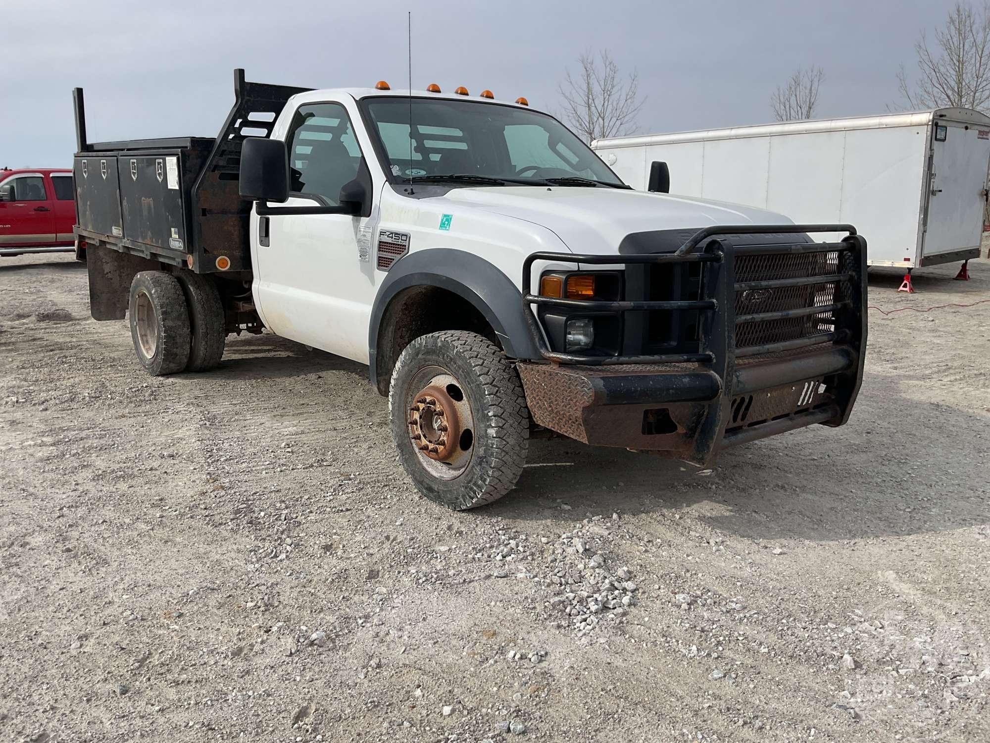 2010 FORD F-450 XL SUPER DUTY S/A UTILITY TRUCK VIN: 1FDAF4HR2AEA02491