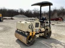 1995 INGERSOLL RAND DD32 TANDEM VIBRATORY ROLLER SN: 141951