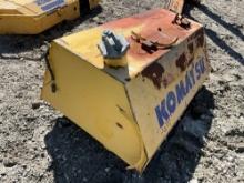 KOMATSU BULK FUEL TANK FOR DOZER