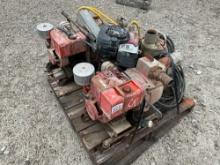 PALLET OF - (2) TRASH PUMPS WITH BRIGGS & STRATTON