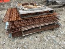 PALLET OF SCREENS FOR CRUSHER