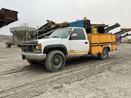 1993 GMC SIERRA 2500 S WELDER TRUCK VIN: 1GDGK24K2PE547702