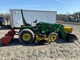 1997 JOHN DEERE 955 4X4 TRACTOR W/ LOADER SN: LV0955E202752