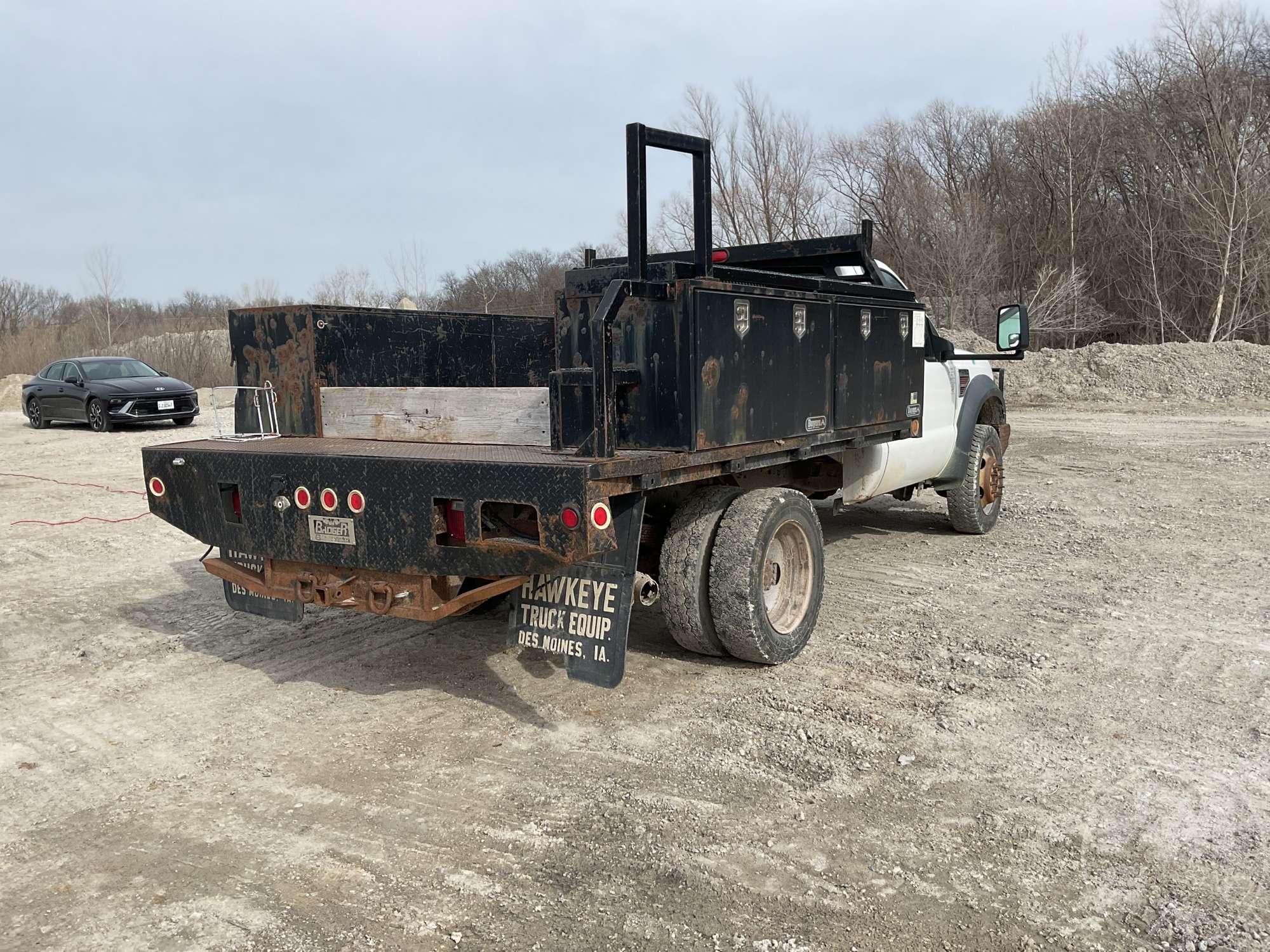 2010 FORD F-450 XL SUPER DUTY S/A UTILITY TRUCK VIN: 1FDAF4HR2AEA02491