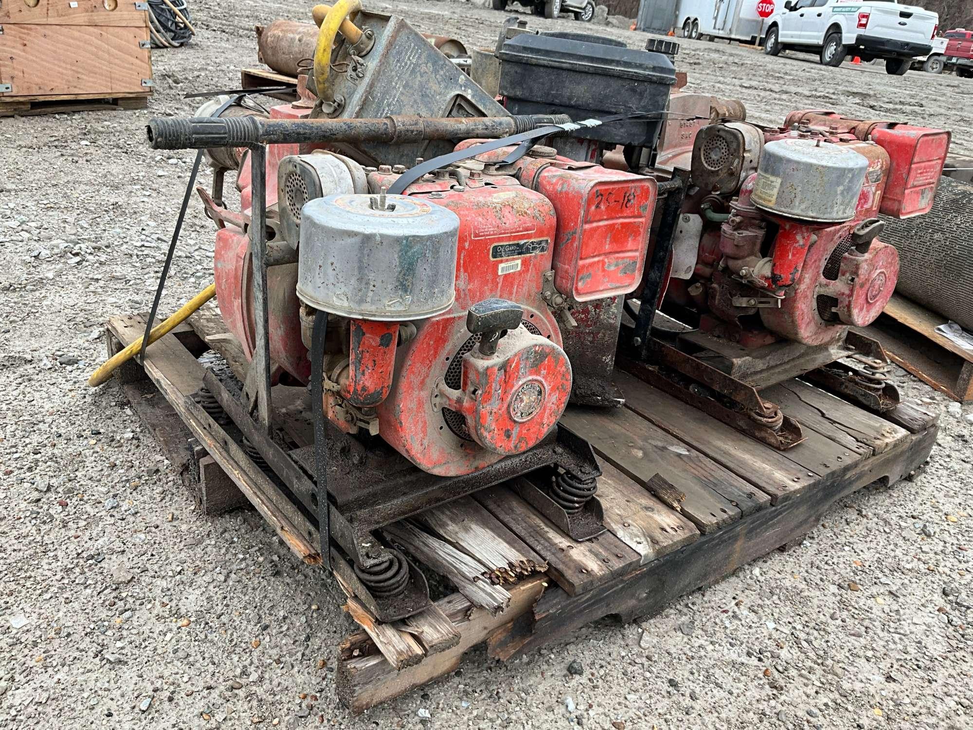 PALLET OF - (2) TRASH PUMPS WITH BRIGGS & STRATTON