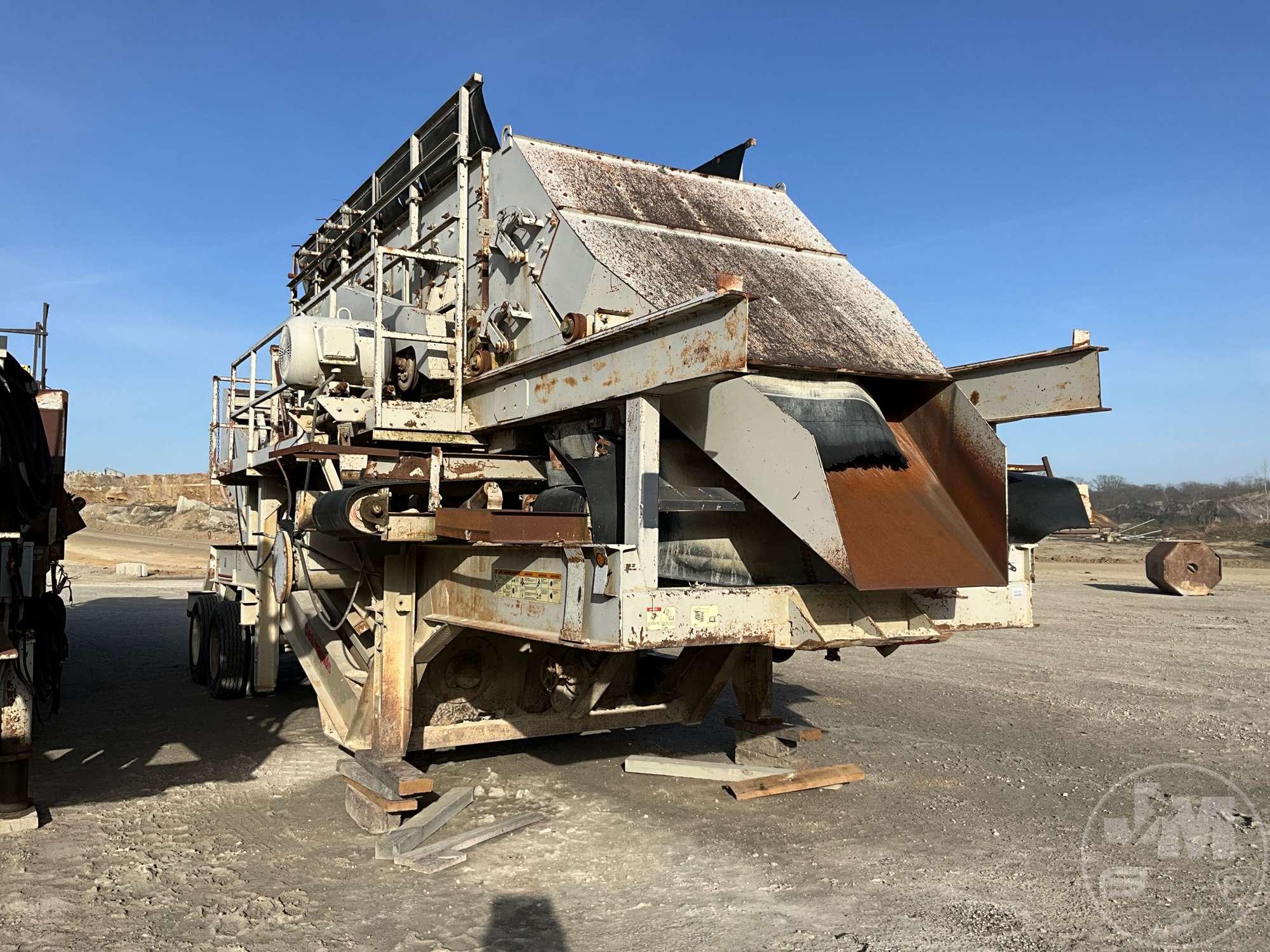 2000 CEDAR RAPIDS 48253 SN: 4825 6' X 16' THREE DECK WASH PLANT