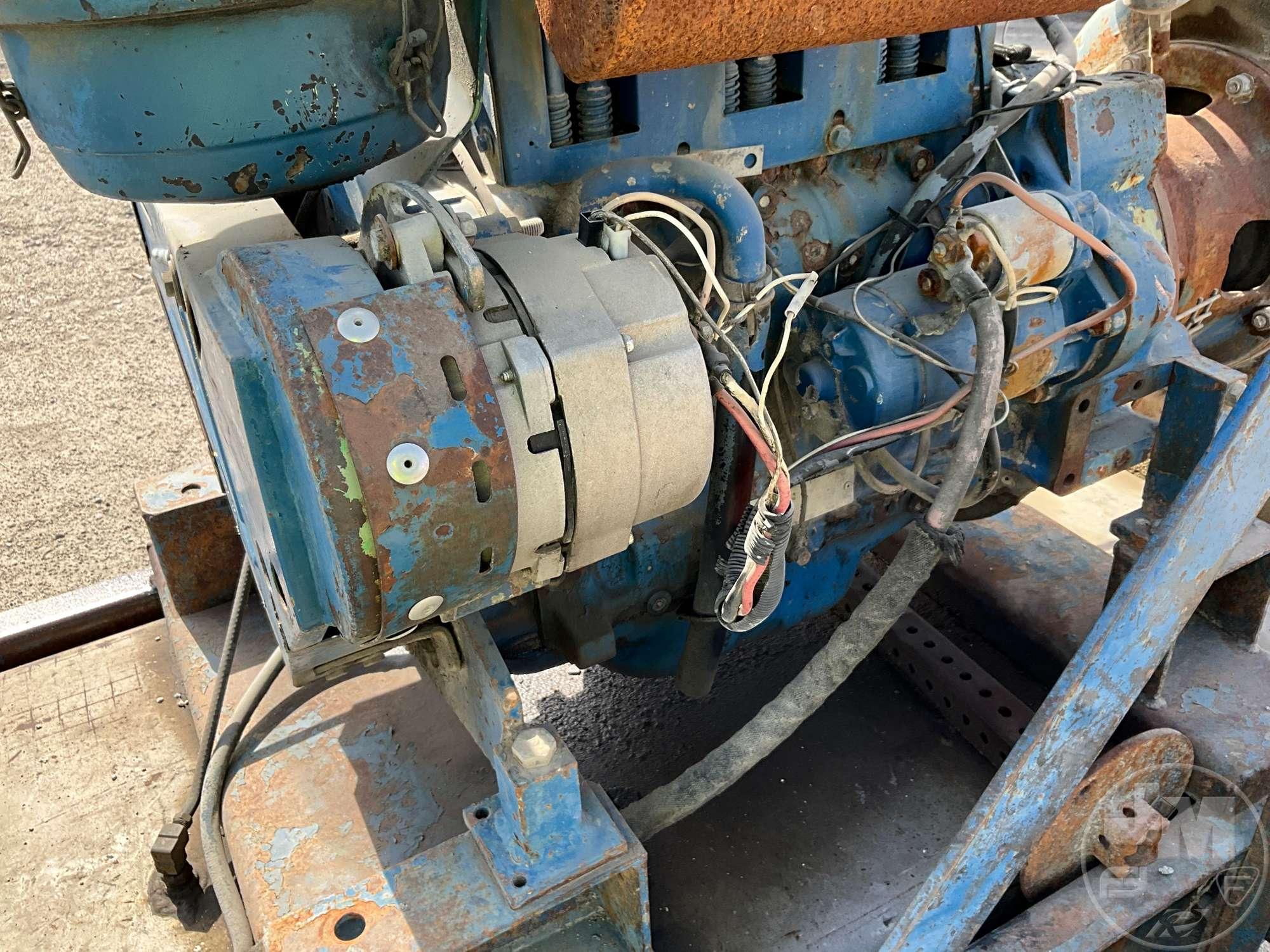 GORMAN RUPP 16A2-F3L 8" PORTABLE PUMP SN: 1024728