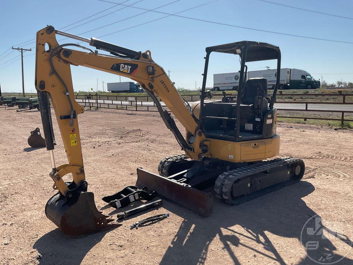 2016 CATERPILLAR 303.5E2 CR MINI EXCAVATOR SN: CAT3035EAJWY01194