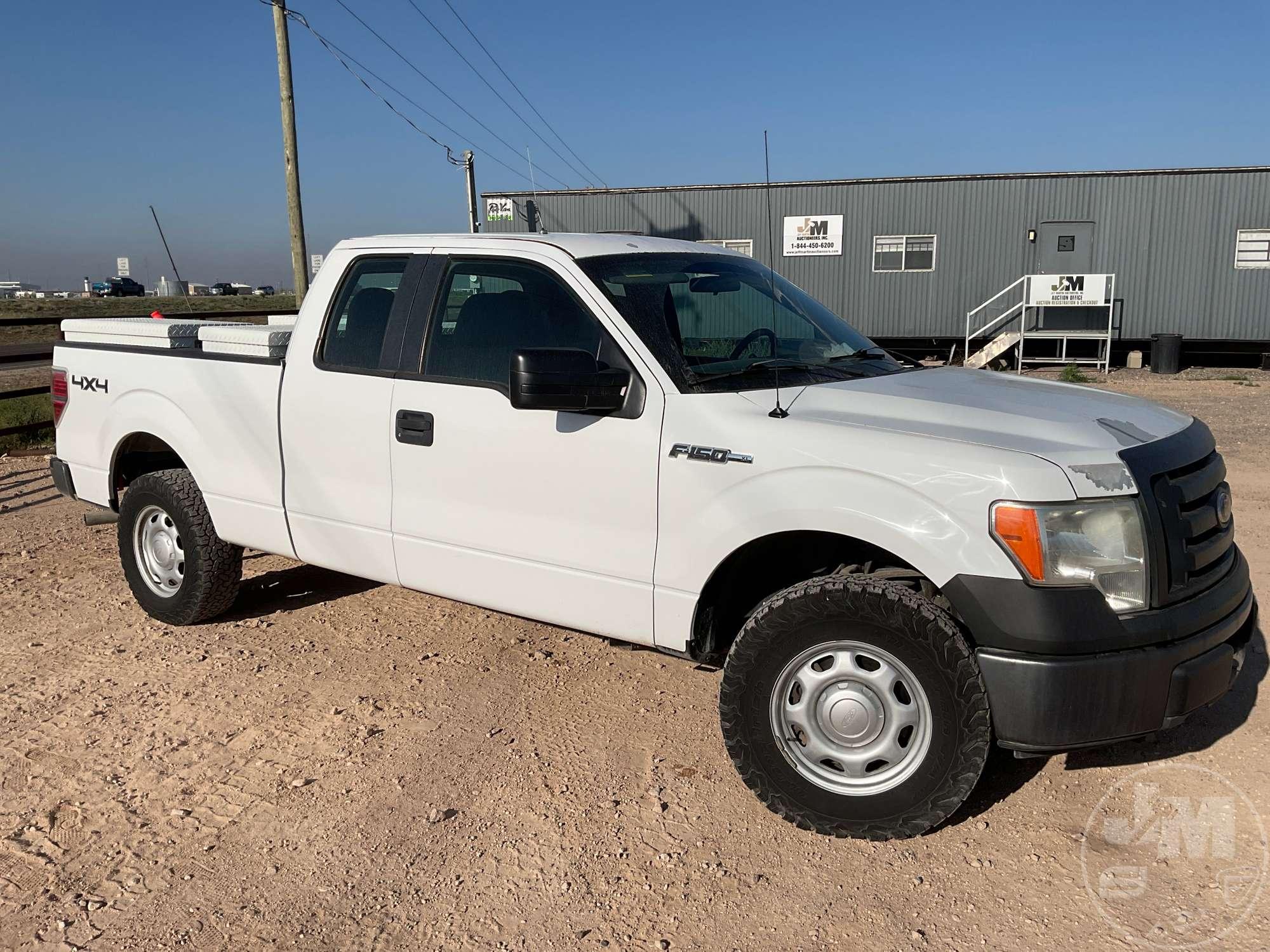 2012 FORD F-150 EXTENDED CAB 4X4 PICKUP VIN: 1FTFX1EF4CKD99531