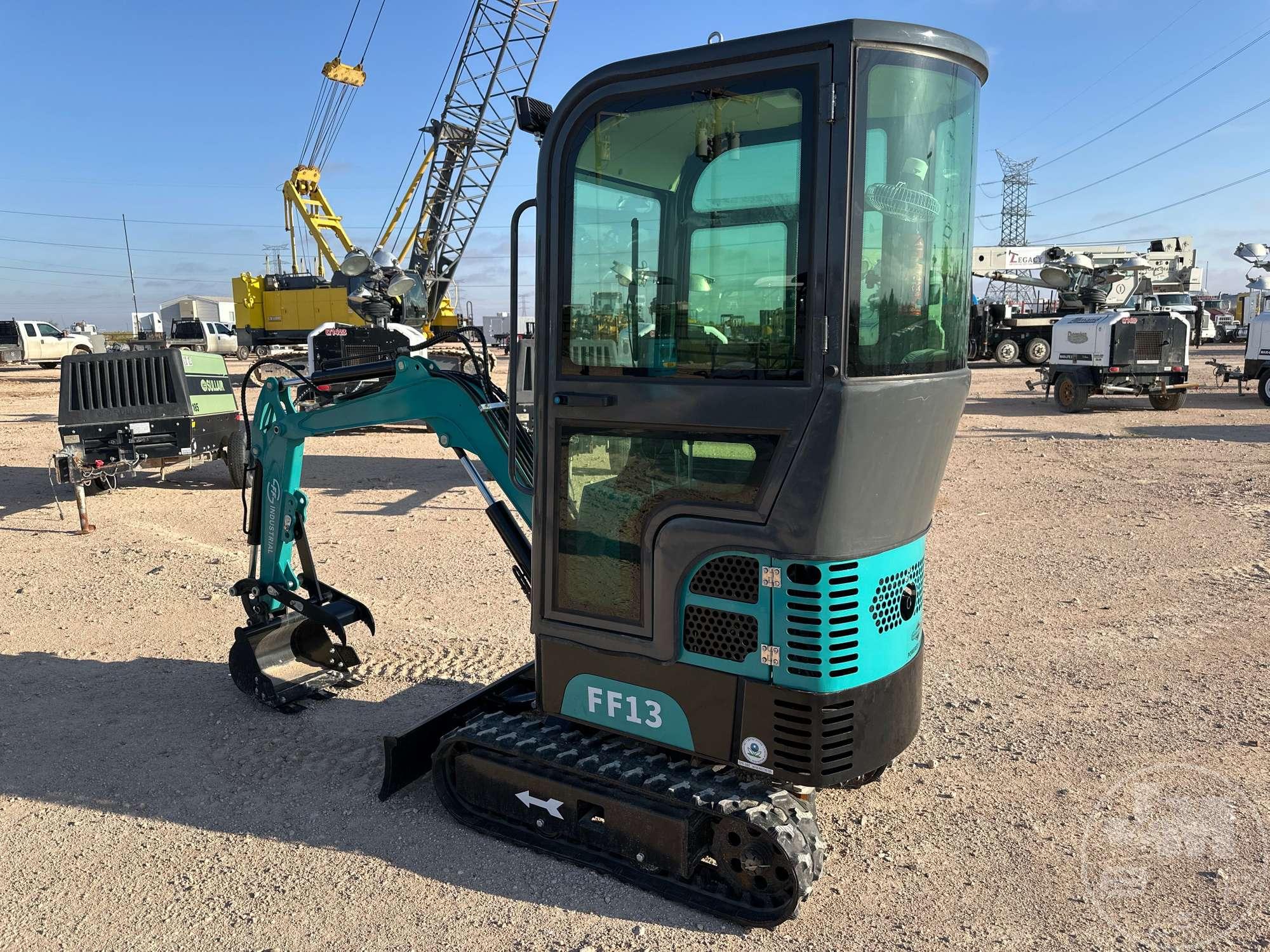 UNUSED 2023 FF INDUSTRIAL FF13 MINI EXCAVATOR SN: 422705106