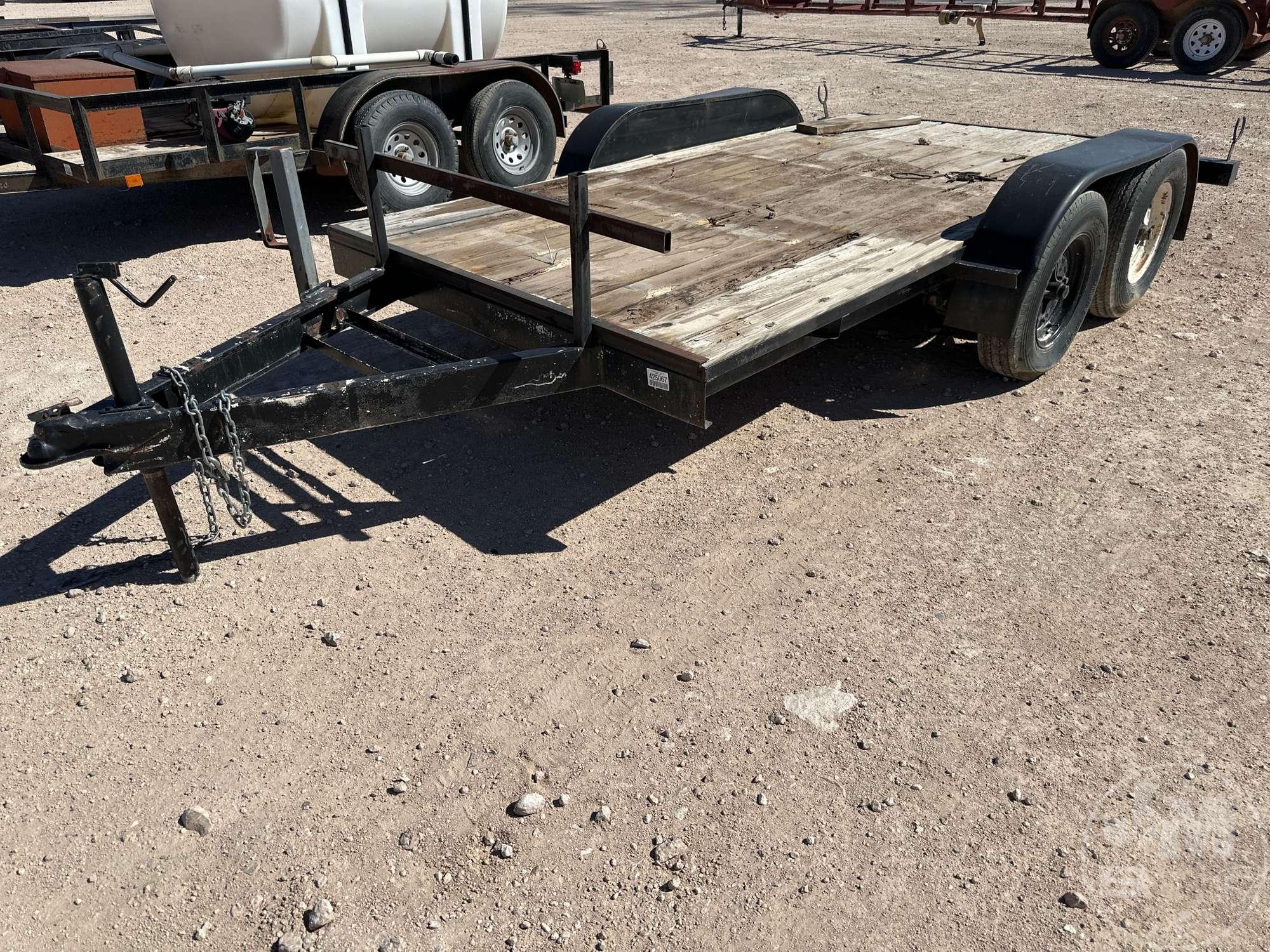 12 FT T/A EQUIPMENT TRAILER VIN: TK322AH12BD190046